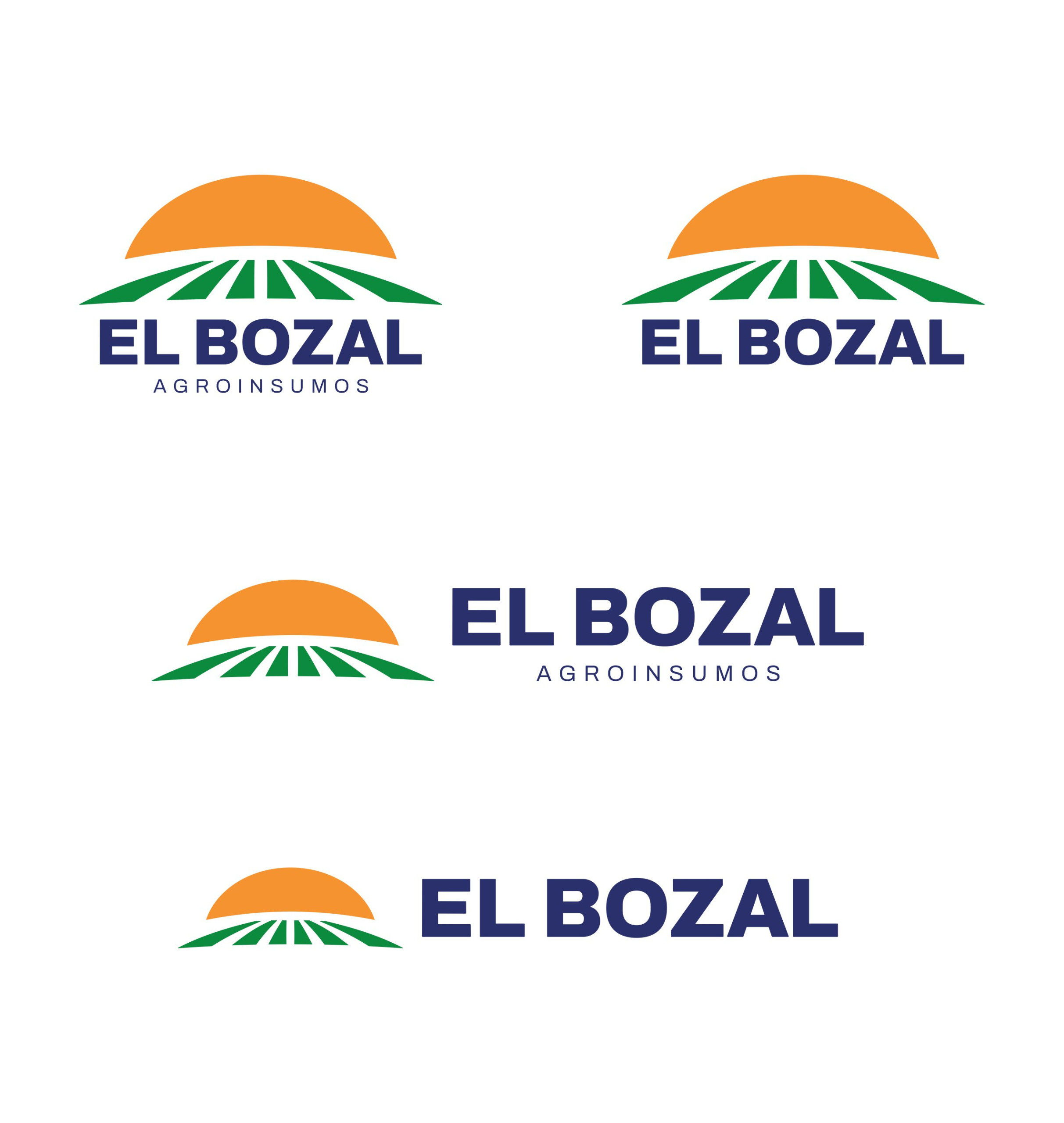 Logo El Bozal - Variantes