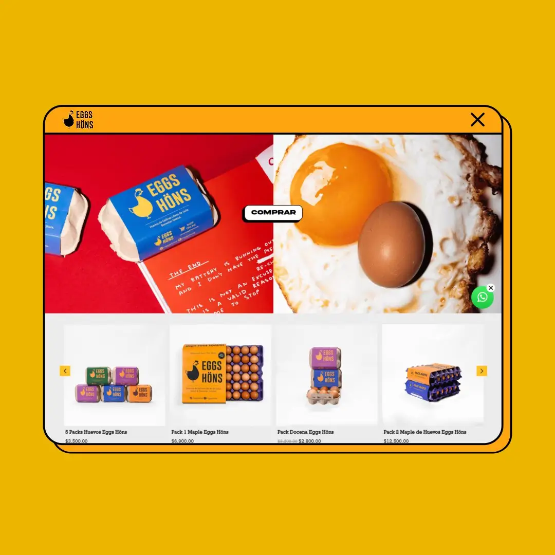 Portada del proyecto Eggs Höns
